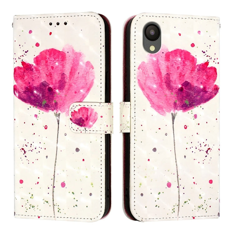 For Samsung Galaxy A04 Core / A03 Core 3D Painting Horizontal Flip Leather Phone Case