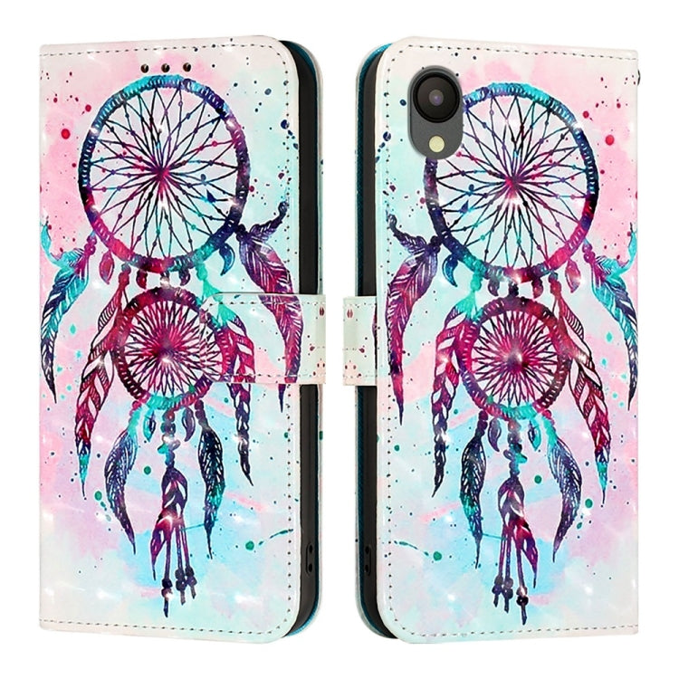 For Samsung Galaxy A04 Core / A03 Core 3D Painting Horizontal Flip Leather Phone Case