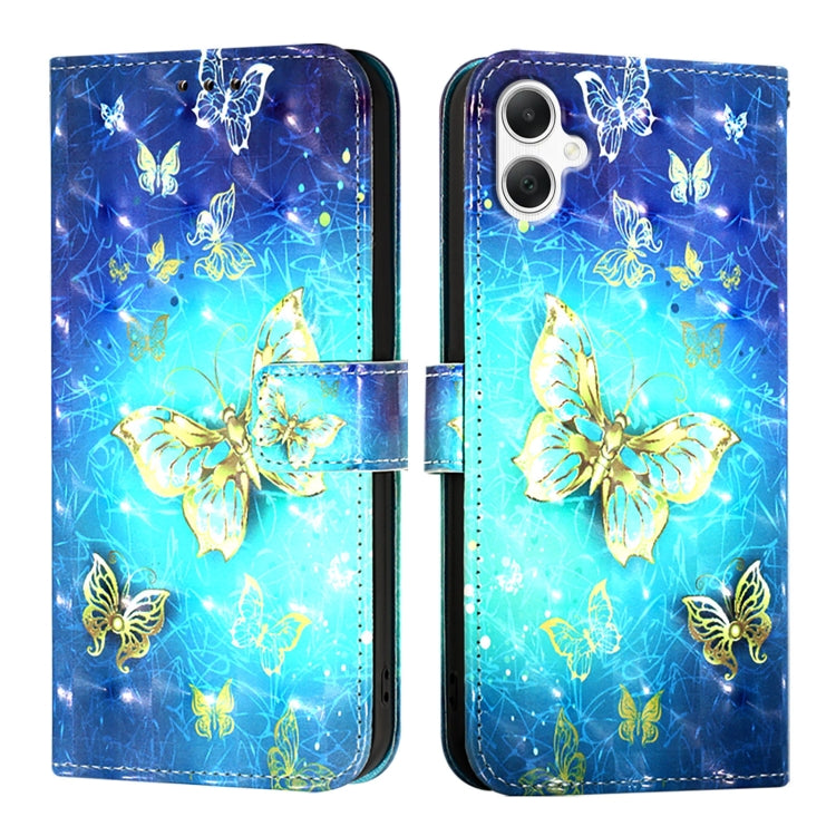 For Samsung Galaxy A06 4G 3D Painting Horizontal Flip Leather Phone Case