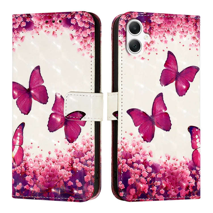 For Samsung Galaxy A06 4G 3D Painting Horizontal Flip Leather Phone Case