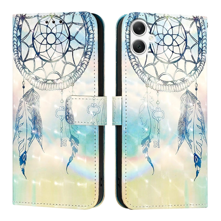 For Samsung Galaxy A06 4G 3D Painting Horizontal Flip Leather Phone Case