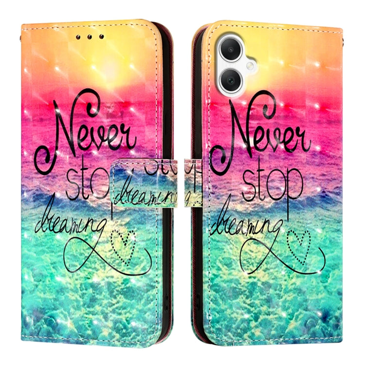 For Samsung Galaxy A06 4G 3D Painting Horizontal Flip Leather Phone Case