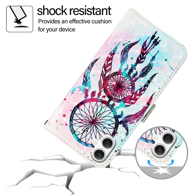For Samsung Galaxy A06 4G 3D Painting Horizontal Flip Leather Phone Case