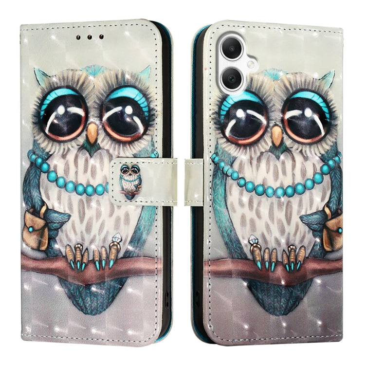 For Samsung Galaxy A06 4G 3D Painting Horizontal Flip Leather Phone Case
