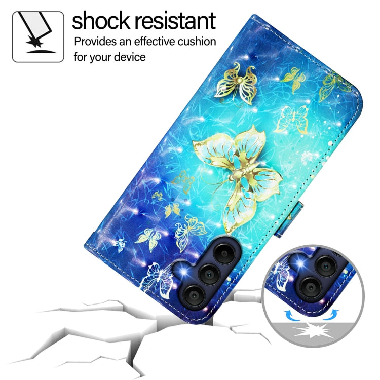 For Samsung Galaxy A16 5G 3D Painting Horizontal Flip Leather Phone Case