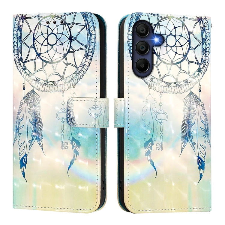 For Samsung Galaxy A16 5G 3D Painting Horizontal Flip Leather Phone Case