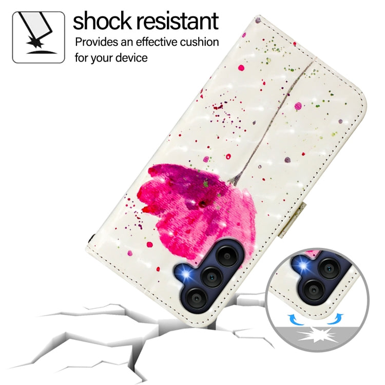 For Samsung Galaxy A16 5G 3D Painting Horizontal Flip Leather Phone Case