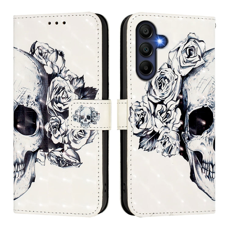 For Samsung Galaxy A16 5G 3D Painting Horizontal Flip Leather Phone Case