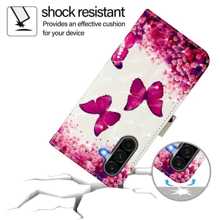 For Samsung Galaxy A56 5G 3D Painting Horizontal Flip Leather Phone Case