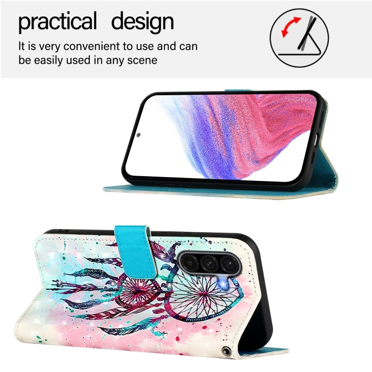 For Samsung Galaxy A56 5G 3D Painting Horizontal Flip Leather Phone Case