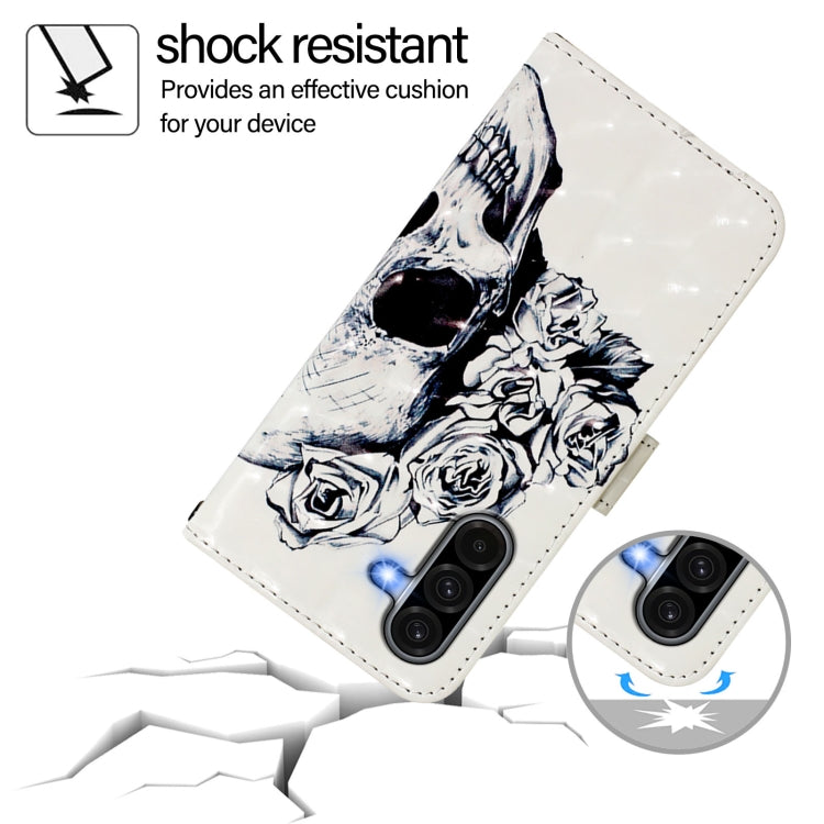 For Samsung Galaxy A56 5G 3D Painting Horizontal Flip Leather Phone Case