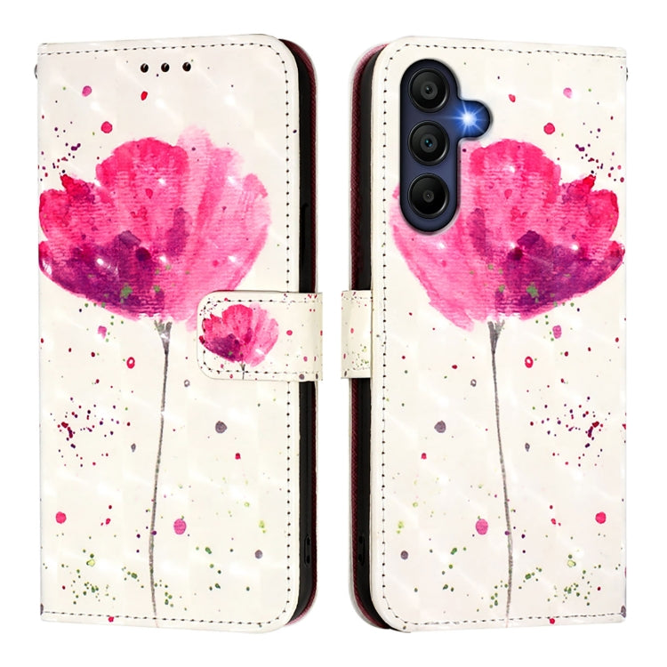 For Samsung Galaxy A26 5G 3D Painting Horizontal Flip Leather Phone Case