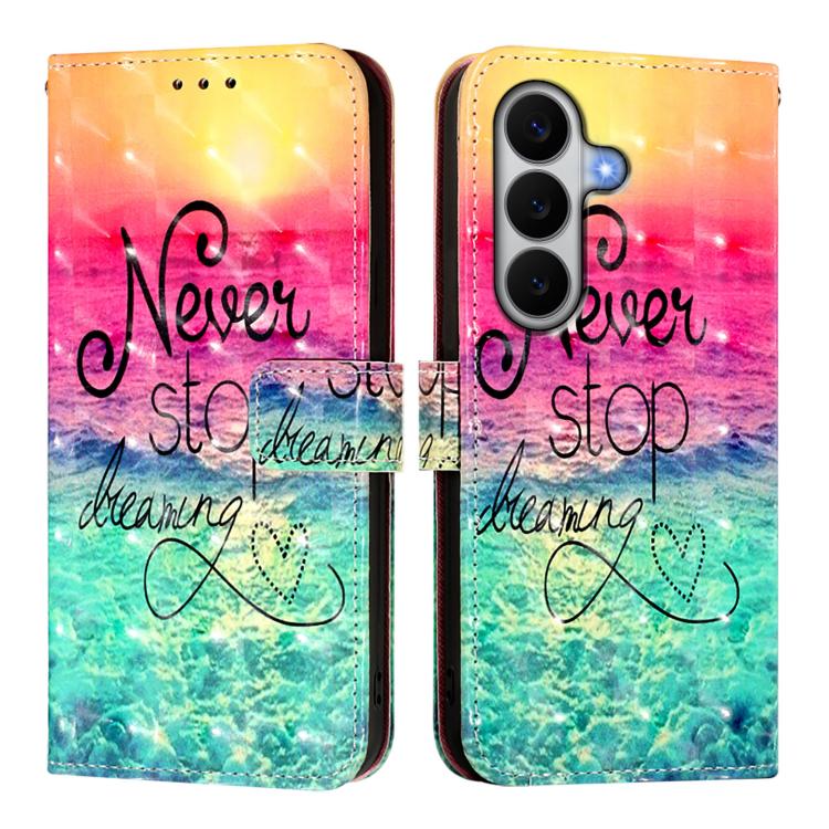 For Galaxy A27 5G 3D Painting Horizontal Flip Leather Phone Case