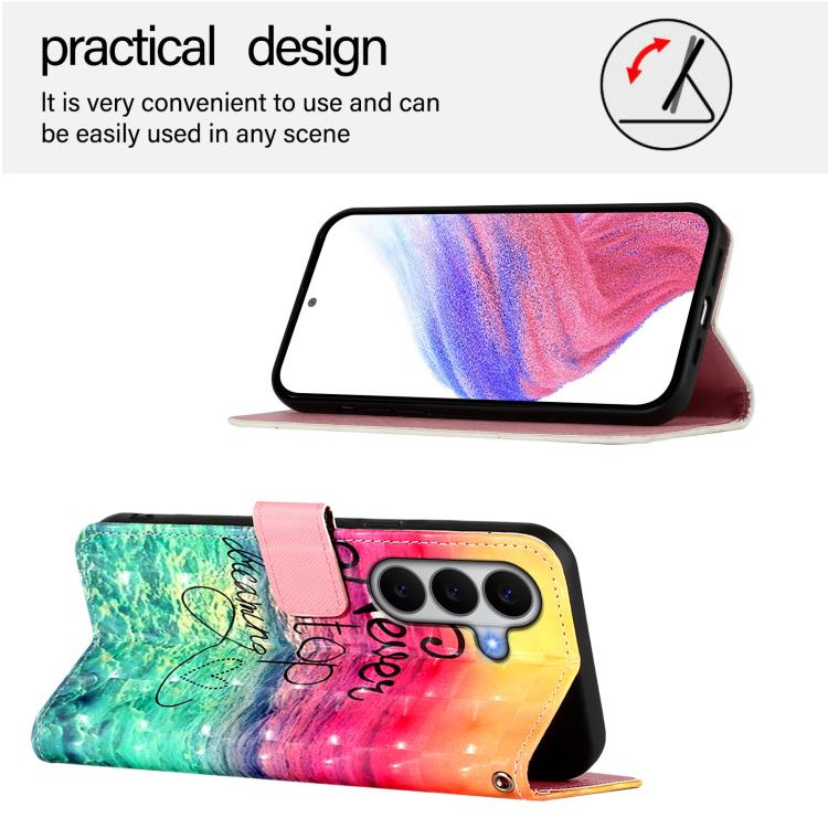 For Galaxy A27 5G 3D Painting Horizontal Flip Leather Phone Case