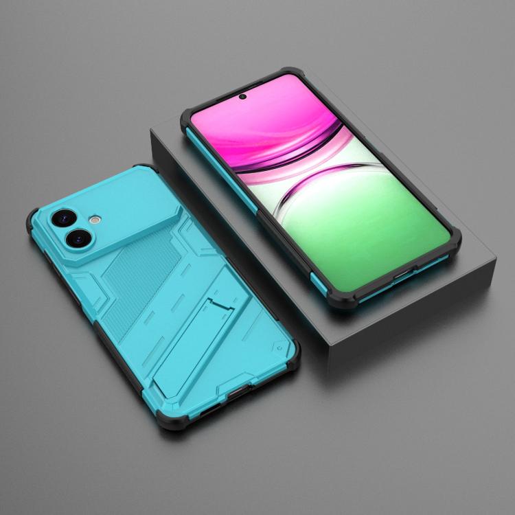 For Samsung Galaxy S26 Edge 5G Punk Armor 2 in 1 PC + TPU Shockproof Phone Case with Invisible Holder