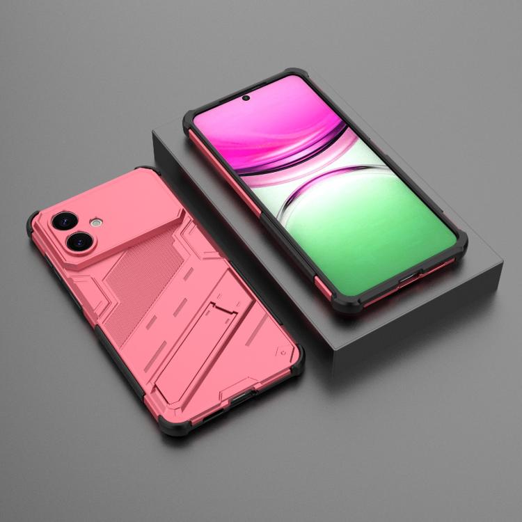 For Samsung Galaxy S26 Edge 5G Punk Armor 2 in 1 PC + TPU Shockproof Phone Case with Invisible Holder