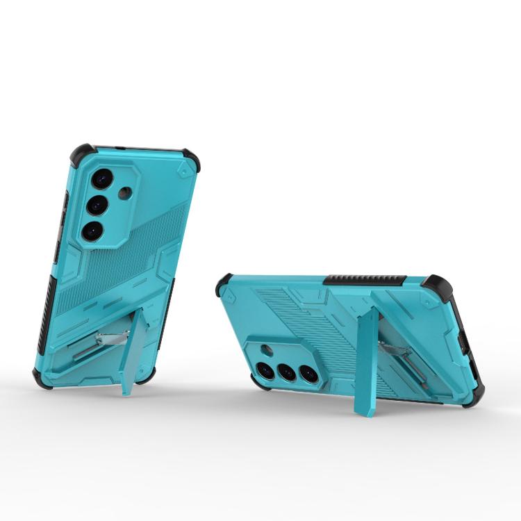 For Samsung Galaxy S26 5G Punk Armor 2 in 1 PC + TPU Shockproof Phone Case with Invisible Holder