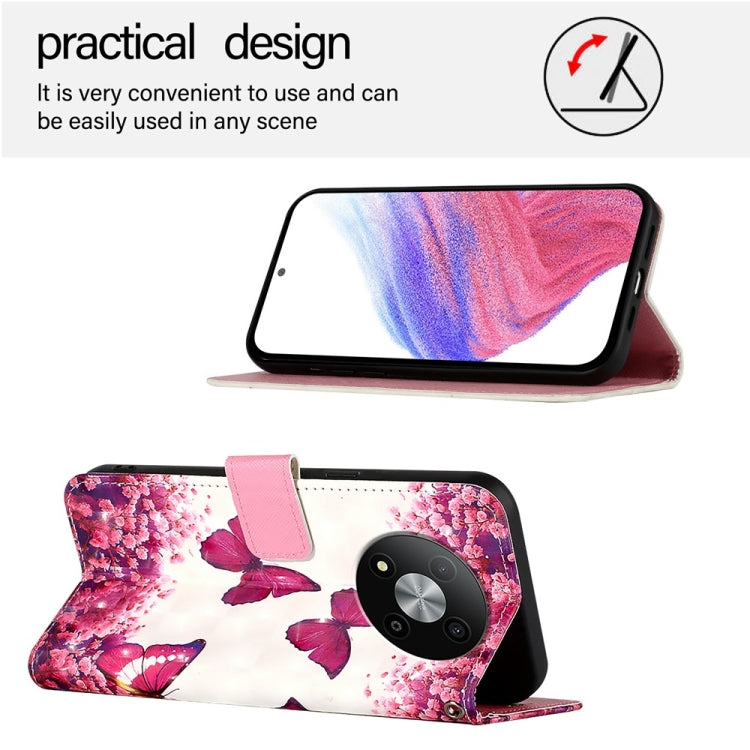 For ZTE Blade A73 5G 3D Painting Horizontal Flip Leather Phone Case
