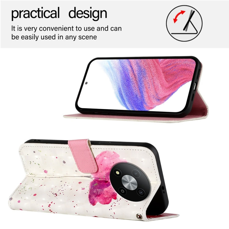 For ZTE Blade A73 5G 3D Painting Horizontal Flip Leather Phone Case