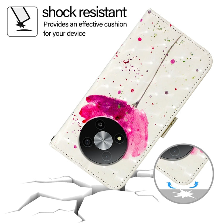 For ZTE Blade A73 5G 3D Painting Horizontal Flip Leather Phone Case