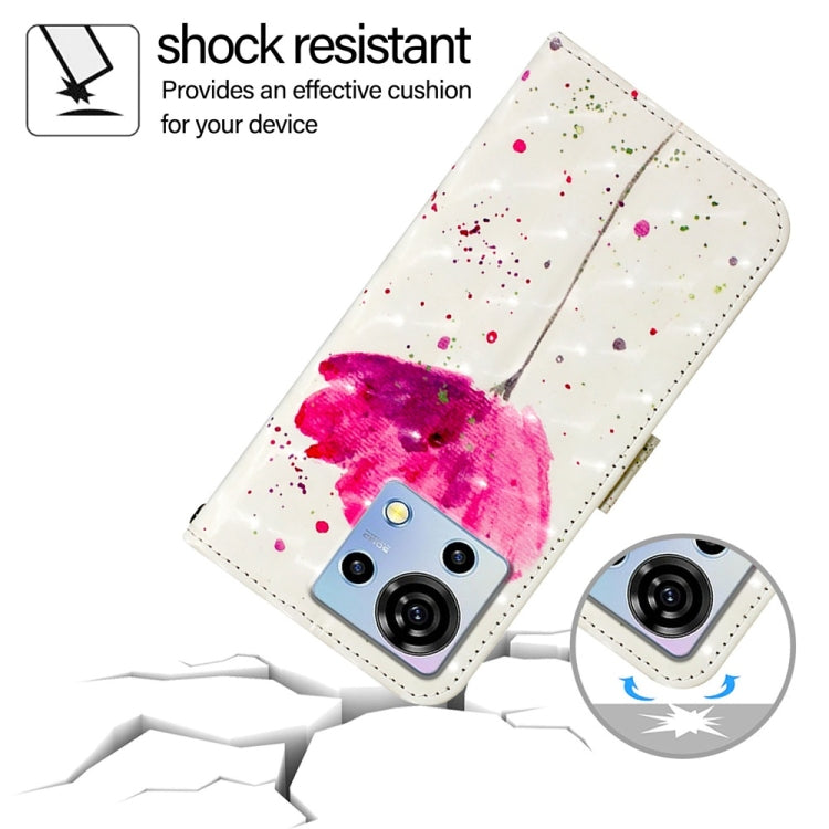 For ZTE Blade V50 Vita 3D Painting Horizontal Flip Leather Phone Case