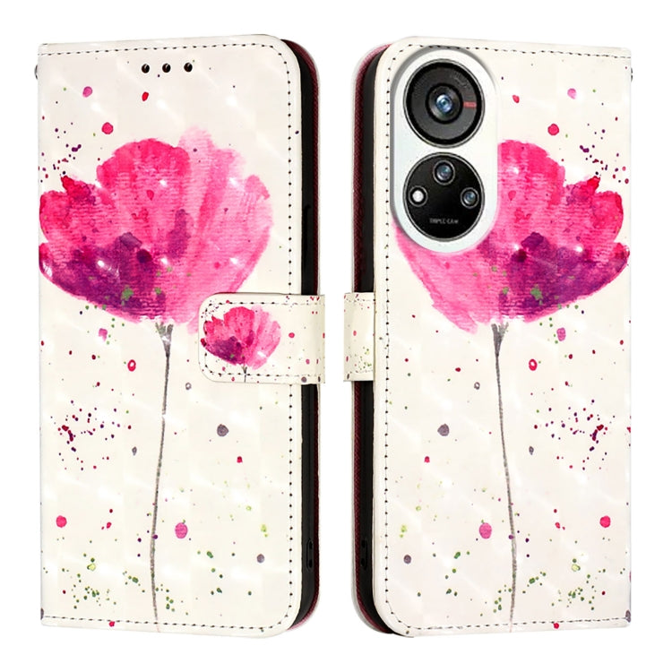 For ZTE Blade V40s 3D Painting Horizontal Flip Leather Phone Case