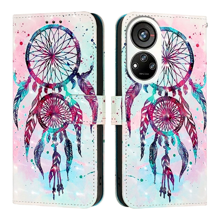 For ZTE Blade V40s 3D Painting Horizontal Flip Leather Phone Case