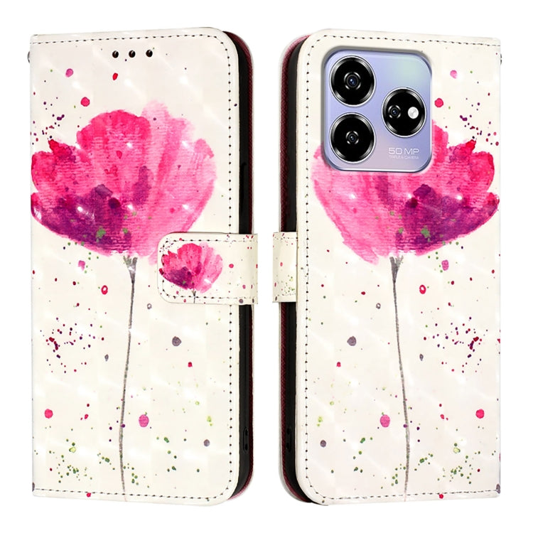 For ZTE Blade V60 / Axon 60 3D Painting Horizontal Flip Leather Phone Case