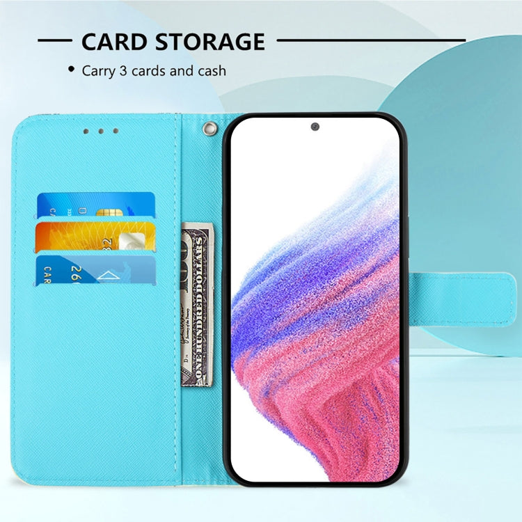 For ZTE Blade A35 / A55 3D Painting Horizontal Flip Leather Phone Case