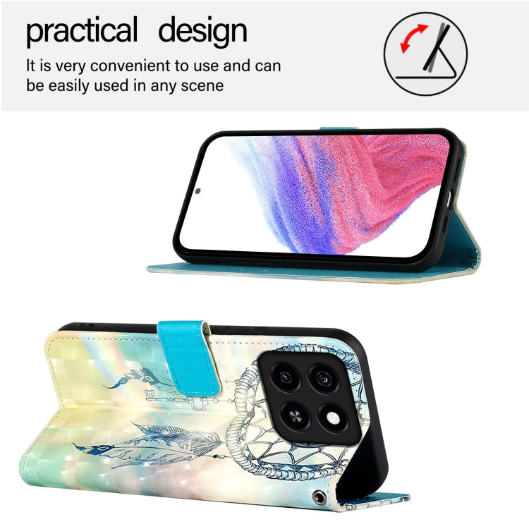 For ZTE Blade A35 / A55 3D Painting Horizontal Flip Leather Phone Case