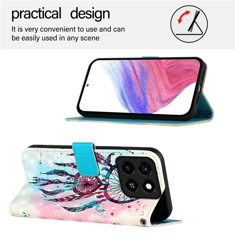 For ZTE Blade A35 / A55 3D Painting Horizontal Flip Leather Phone Case