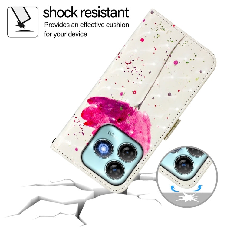 For ZTE Blade A75 4G 3D Painting Horizontal Flip Leather Phone Case