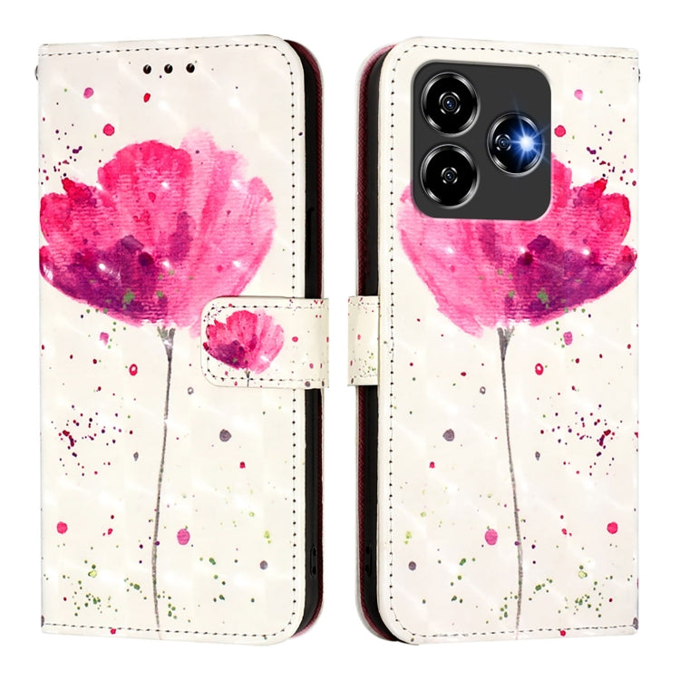 For ZTE Blade V60 Vita / V60 Design 3D Painting Horizontal Flip Leather Phone Case