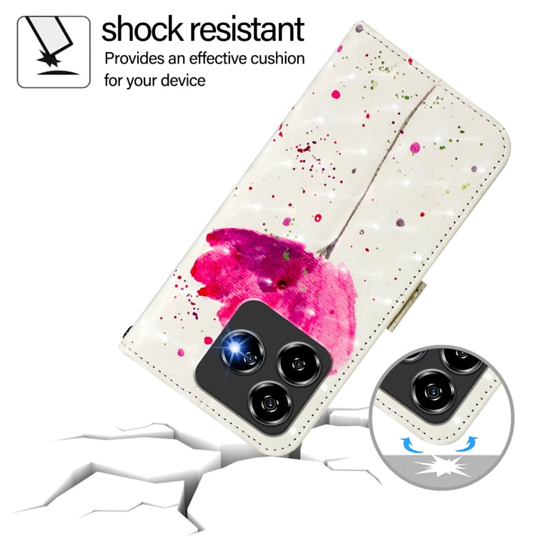 For ZTE Blade V60 Vita / V60 Design 3D Painting Horizontal Flip Leather Phone Case