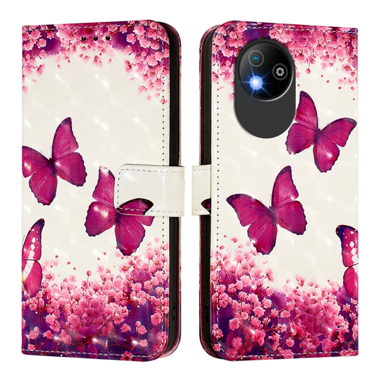 For ZTE Blade A35 Lite / A35 Core 3D Painting Horizontal Flip Leather Phone Case