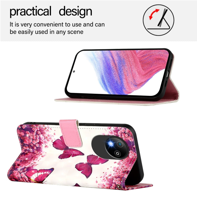 For ZTE Blade A35 Lite / A35 Core 3D Painting Horizontal Flip Leather Phone Case
