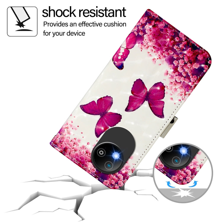 For ZTE Blade A35 Lite / A35 Core 3D Painting Horizontal Flip Leather Phone Case