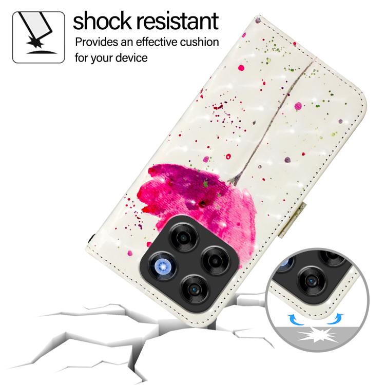 For ZTE Blade V70 Vita / Nubia V70 Design 3D Painting Horizontal Flip Leather Phone Case