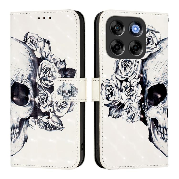 For ZTE Blade V70 Vita / Nubia V70 Design 3D Painting Horizontal Flip Leather Phone Case