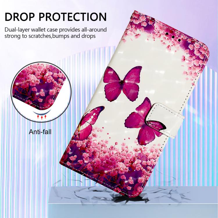 For ZTE Nubia Z60 Ultra 3D Painting Horizontal Flip Leather Phone Case