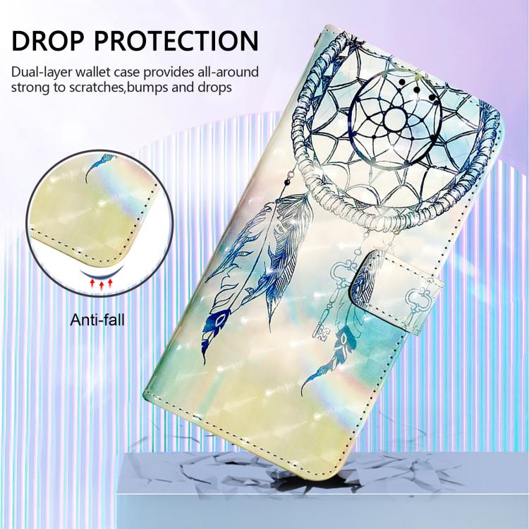 For ZTE Nubia Z60 Ultra 3D Painting Horizontal Flip Leather Phone Case