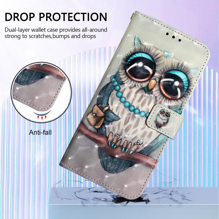 For ZTE Nubia Z60 Ultra 3D Painting Horizontal Flip Leather Phone Case