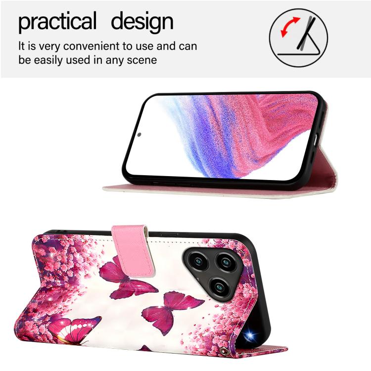 For ZTE Blade A76 4G 3D Painting Horizontal Flip Leather Phone Case