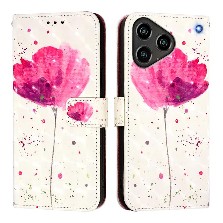 For ZTE Blade A76 4G 3D Painting Horizontal Flip Leather Phone Case