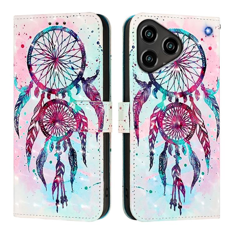For ZTE Blade A76 4G 3D Painting Horizontal Flip Leather Phone Case
