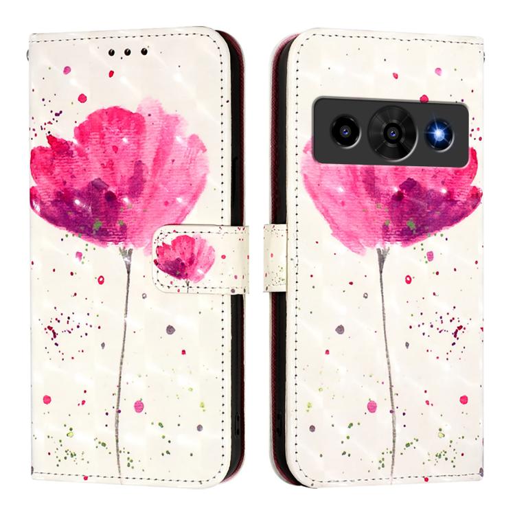 For ZTE nubia P7 Pro 5G / Optus X Value 5G 3D Painting Horizontal Flip Leather Phone Case