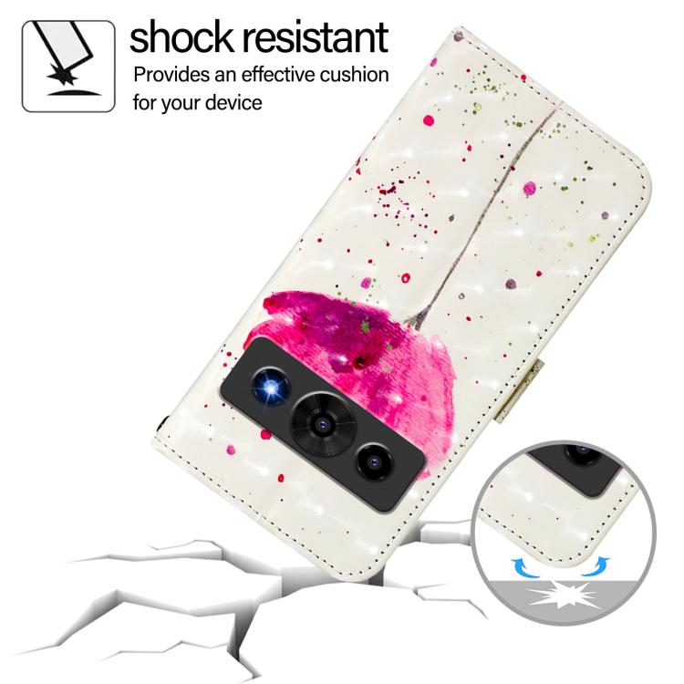 For ZTE nubia P7 Pro 5G / Optus X Value 5G 3D Painting Horizontal Flip Leather Phone Case