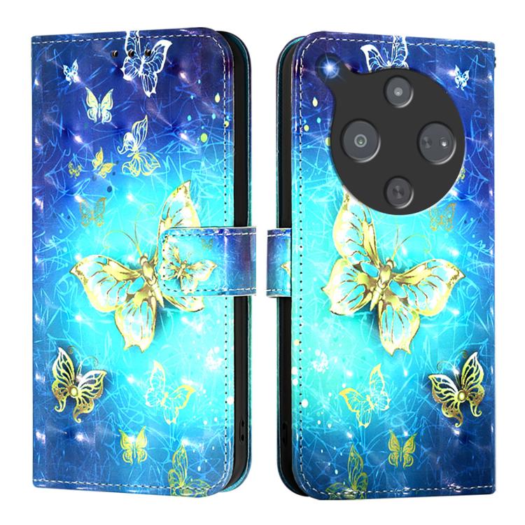 For ZTE nubia P9 Pro 5G / Optus X Pro 2 5G 3D Painting Horizontal Flip Leather Phone Case