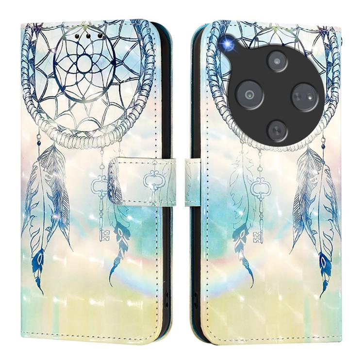 For ZTE nubia P9 Pro 5G / Optus X Pro 2 5G 3D Painting Horizontal Flip Leather Phone Case
