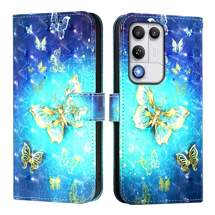 For ZTE nubia RedMagic 11 Air 3D Painting Horizontal Flip Leather Phone Case